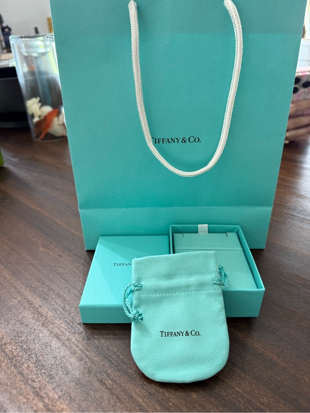 Tiffany & Co. Signature Gift Bag, Box & Pouch Set
